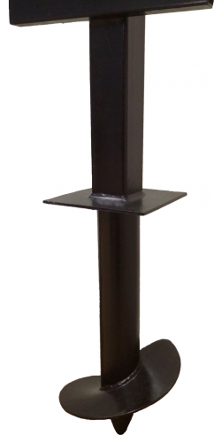 Винтовой столб для забора D-89-1500